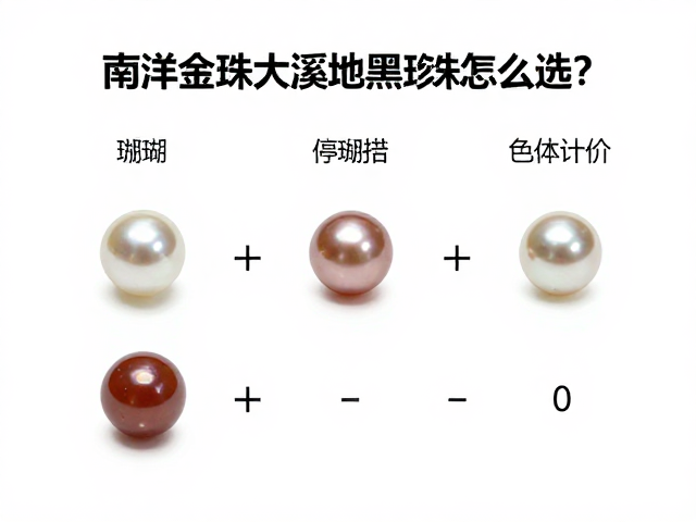 南洋金珠大溪地黑珍珠怎么选?珊瑚按色体计价,中式礼饰指南