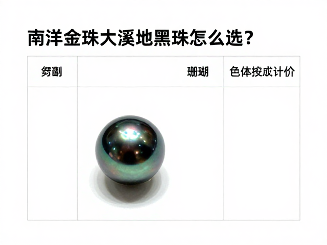 南洋金珠大溪地黑珍珠怎么选?珊瑚按色体计价,中式礼饰指南