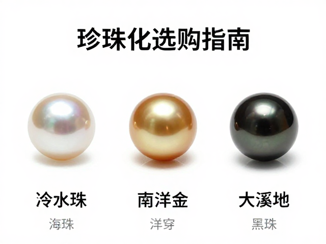 珍珠净度与稳定化处理,淡水珠、海水珠、南洋金珠与大溪地黑珠选购指南