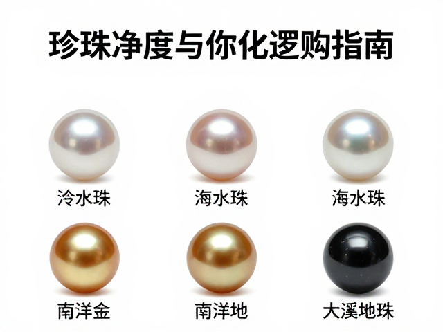 珍珠净度与稳定化处理，淡水珠、海水珠、南洋金珠与大溪地黑珠选购指南