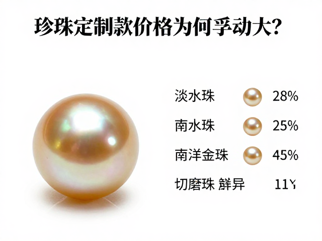 珍珠定制款价格为何浮动大？淡水珠、南洋金珠与切磨珠差异解析