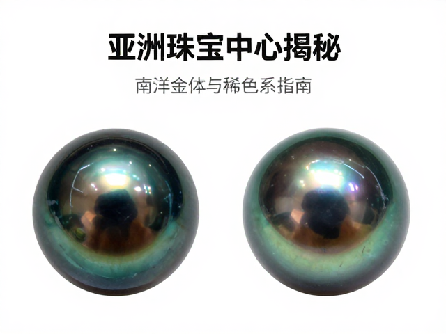 亚洲珠宝加工中心揭秘,淡水珠、南洋金珠、大溪地黑珍珠包体鉴别与选购指南