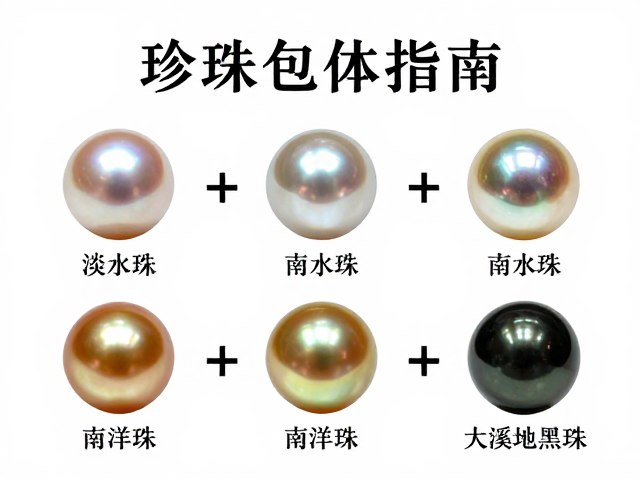 珍珠包体科普，淡水珠、南洋金珠与大溪地黑珠的收藏展示指南