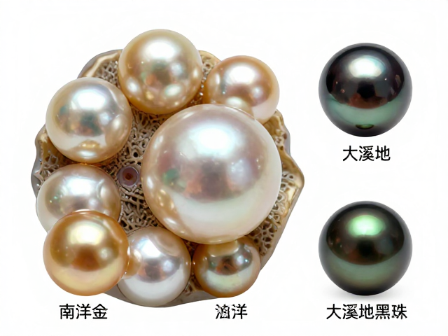 珍珠包体科普，淡水珠、南洋金珠与大溪地黑珠的收藏展示指南