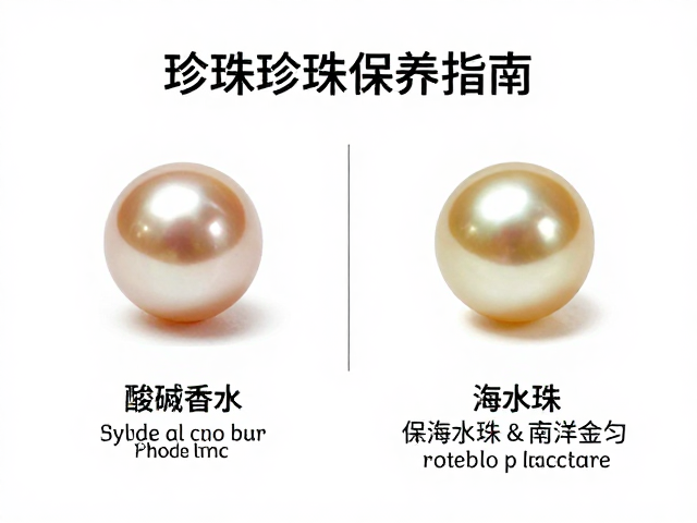 珍珠保养指南，远离酸碱香水，保持淡水珠、海水珠及南洋金珠颜色均匀