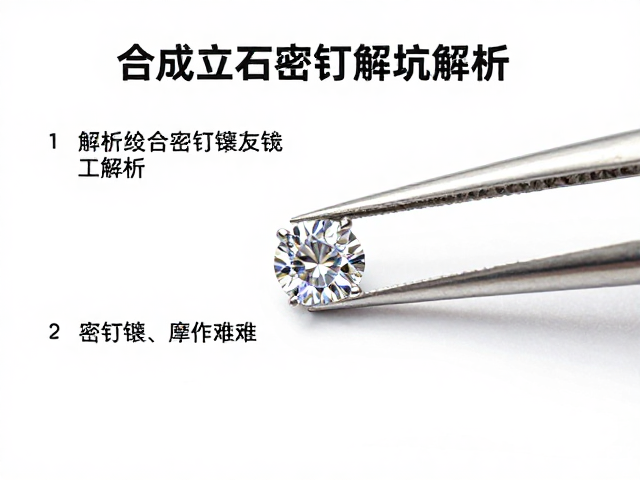 合成水晶与合成立方氧化锆密钉镶工艺解析,珠宝镶嵌避坑指南