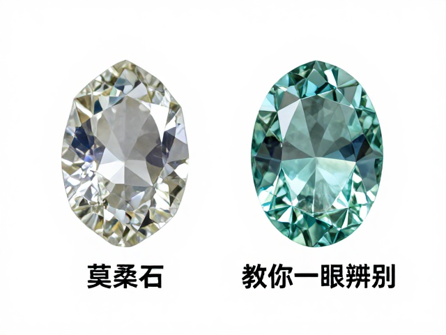 合成水晶是莫桑石吗?仿制品标识揭秘,教你一眼辨别真假