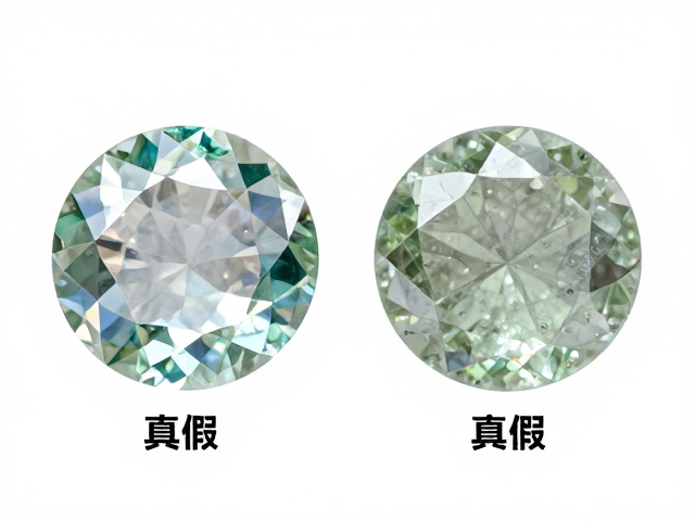 合成水晶是莫桑石吗？仿制品标识揭秘，教你一眼辨别真假