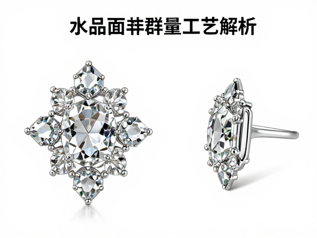 合成水晶与玻璃仿石群镶工艺解析,珠宝设计与SEO流量优化指南