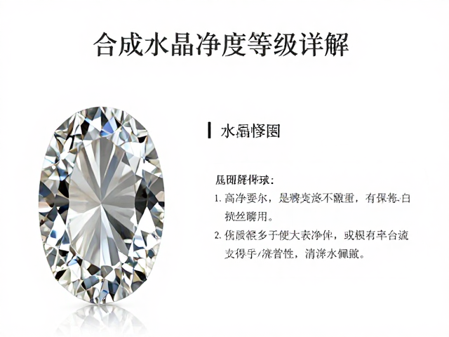 合成水晶净度等级详解,选高净度款更适合日常佩戴