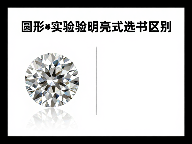 合成水晶与实验室培育钻石证书区别,圆形明亮式选购指南