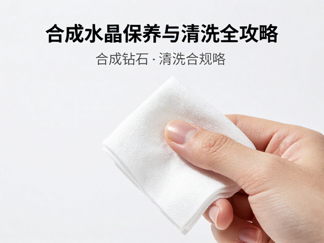 合成钻石用软布擦拭会花吗？合成水晶保养与清洗全攻略