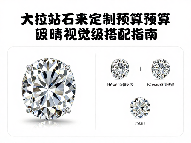 大克拉合成水晶定制珠宝预算方案,省钱又吸睛的视觉级搭配指南