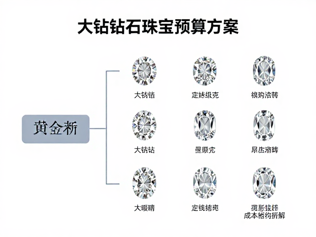 大克拉合成水晶定制珠宝预算方案，省钱又吸睛的视觉级搭配指南
