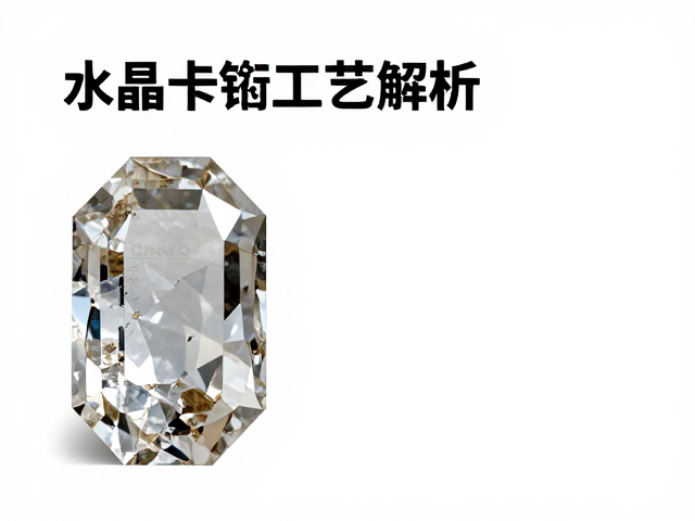 合成水晶卡镶工艺解析，高仿真程度揭秘与选购指南