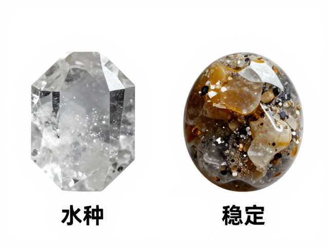 合成水晶与树脂仿石稳定性对比，哪种更稳定？