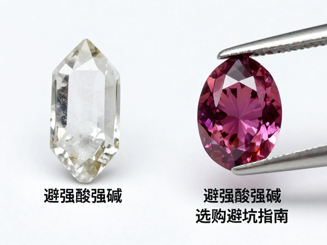 合成水晶与人造尖晶石区别，避强酸强碱，选购避坑指南