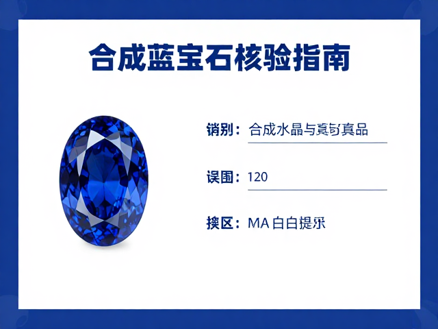 合成蓝宝石证书标注核验指南,如何识别合成水晶与真品