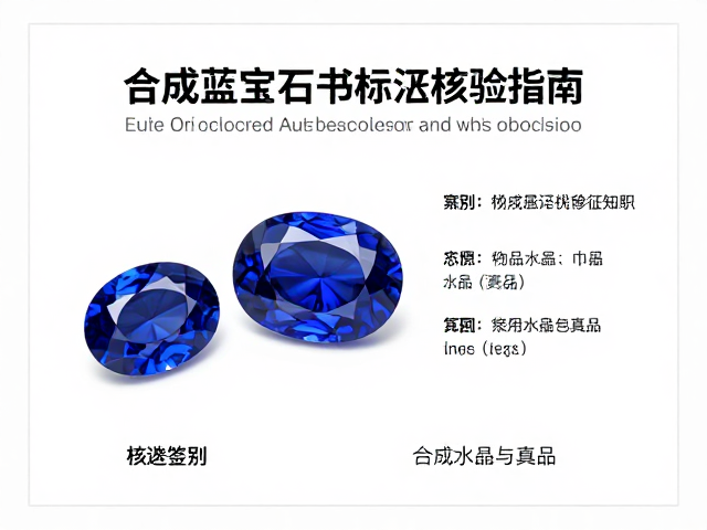 合成蓝宝石证书标注核验指南,如何识别合成水晶与真品