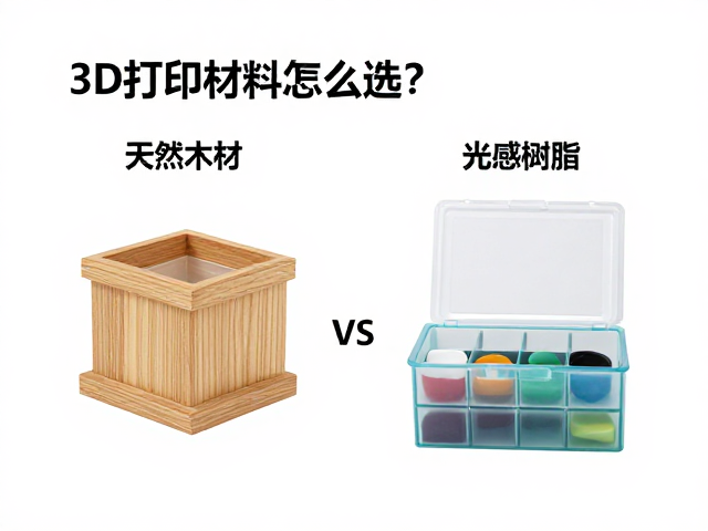 3D打印材料怎么选?天然木材与光敏树脂对比,附专业单独收纳指南