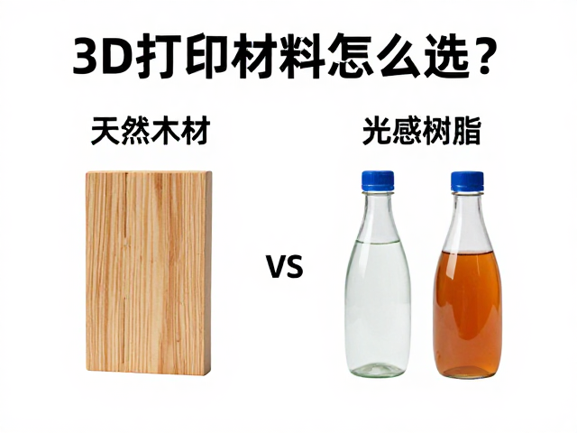 3D打印材料怎么选?天然木材与光敏树脂对比,附专业单独收纳指南