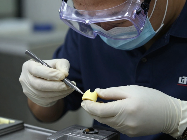 失蜡铸造教程，佩戴护目镜安全操作，详解爪位制作技巧