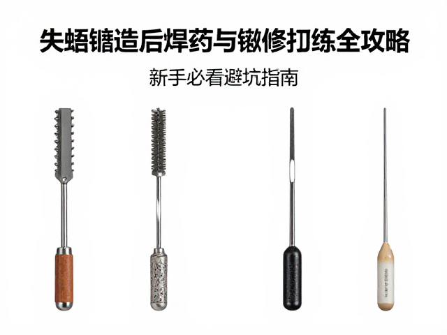 失蜡铸造后焊药与锉修打磨训练全攻略,新手必看避坑指南