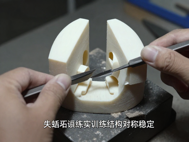 失蜡铸造后如何通过锉修打磨训练实现结构对称稳定?