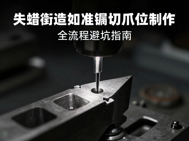 失蜡铸造后如何精准锯切与爪位制作?全流程避坑指南