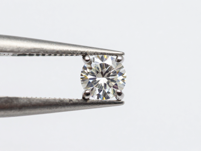 显微镜下看微镶排钻，四爪镶嵌工艺细节解析