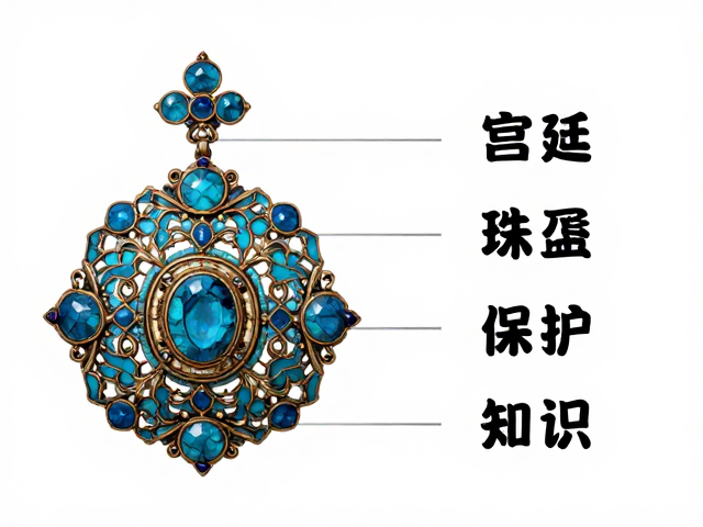 宫廷烧蓝透明珐琅,古典华丽珠宝装饰工艺解析