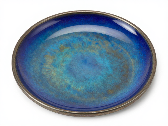 复古氧化感彩色珐琅,揭秘烧蓝与透明珐琅的极致美学