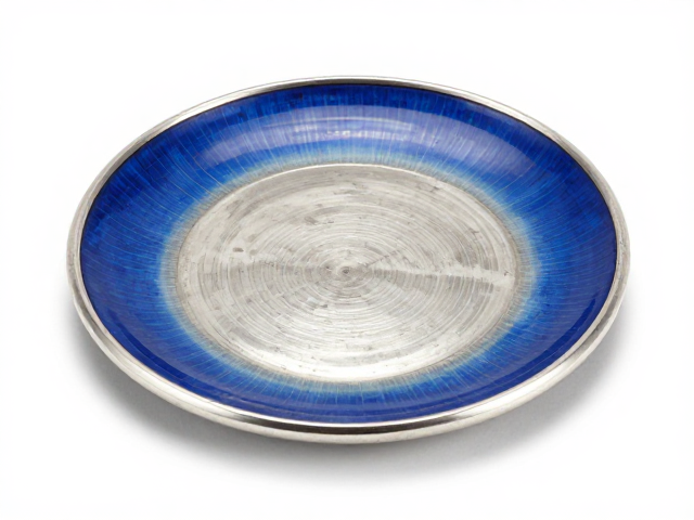 银胎烧蓝透明珐琅,细节修整工艺与成品鉴赏