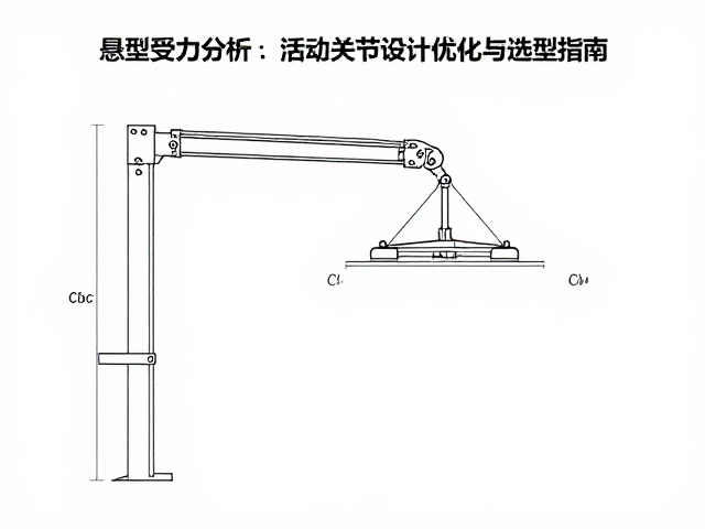 悬臂托架结构受力分析,活动关节设计优化与选型指南
