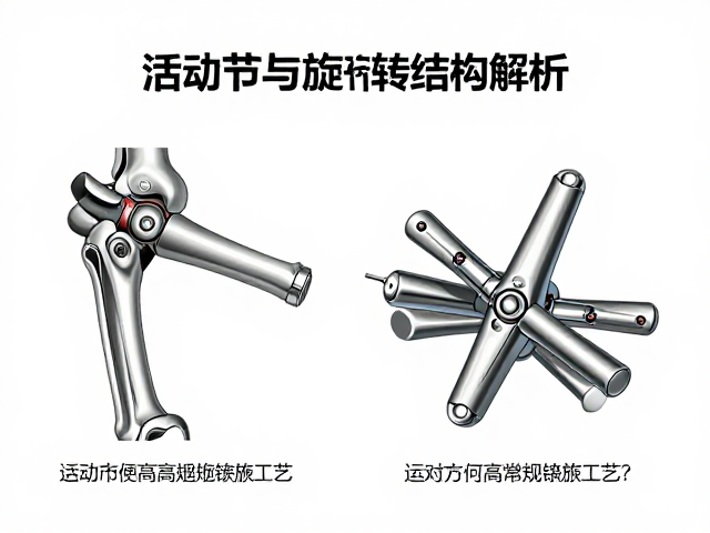 活动关节与旋转结构解析,复杂结构为何高于常规镶嵌工艺?