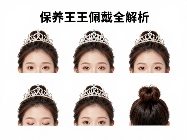 皇冠贴头佩戴技巧与分格收纳指南,王冠保养与佩戴全解析