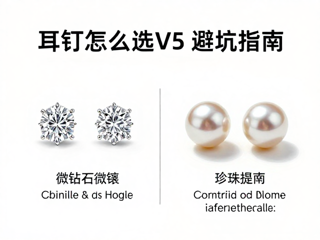 耳钉怎么选?锆石微镶与珍珠避坑指南,暴晒对珍珠的影响详解