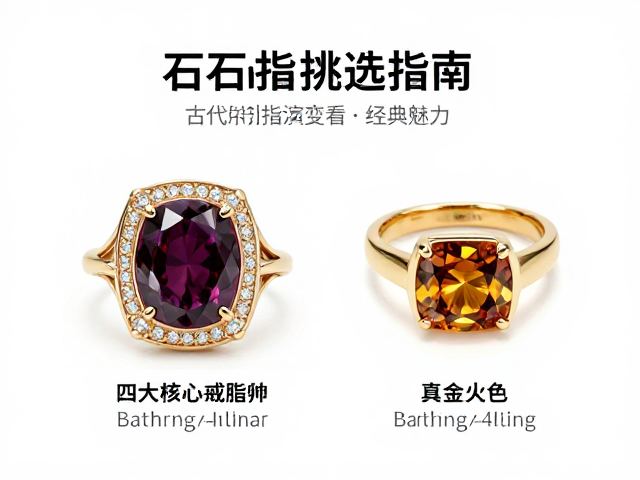 单石戒指主石挑选指南,从古代指环演变看经典魅力