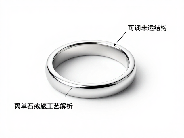 单石戒指镶口工艺解析，可调开口结构如何提升佩戴舒适度与稳定性