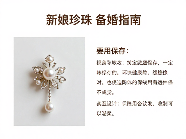 新娘胸针胸花怎么选?高颜值珍珠款备婚指南