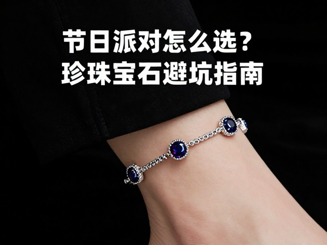 节日派对脚链怎么选?珍珠宝石避坑指南,拒绝硬碰刮花