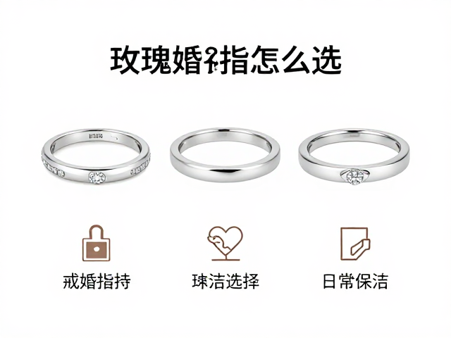 玫瑰婚礼戒指怎么选?高颜值求婚结婚戒指推荐与佩戴指南