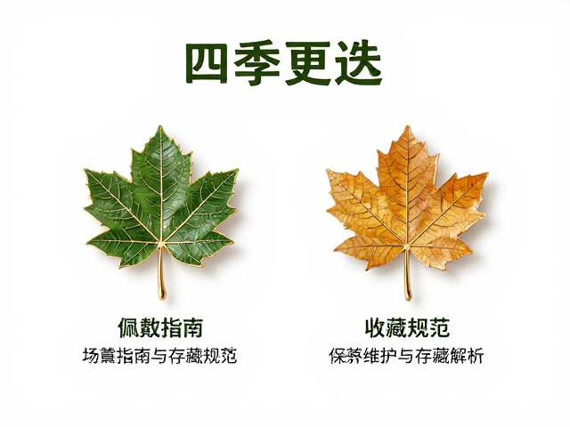 四季更迭下的树叶胸针,佩戴指南与收藏价值解析
