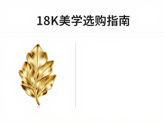 18K金花瓣树叶首饰,层层叠翠的精致美学与选购指南