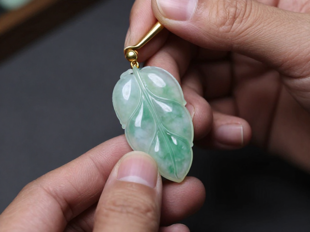 金工锻造玉石树叶,非遗技艺打造绝美自然风珠宝