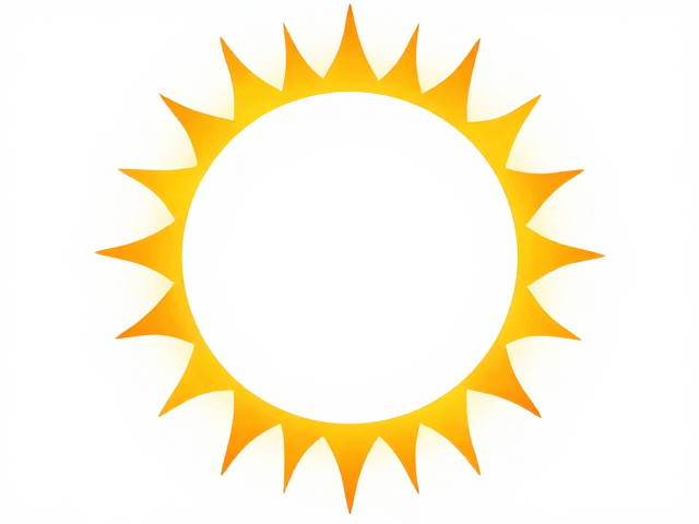 太阳与负空间留白，圆弧放射线的视觉张力与SEO流量密码