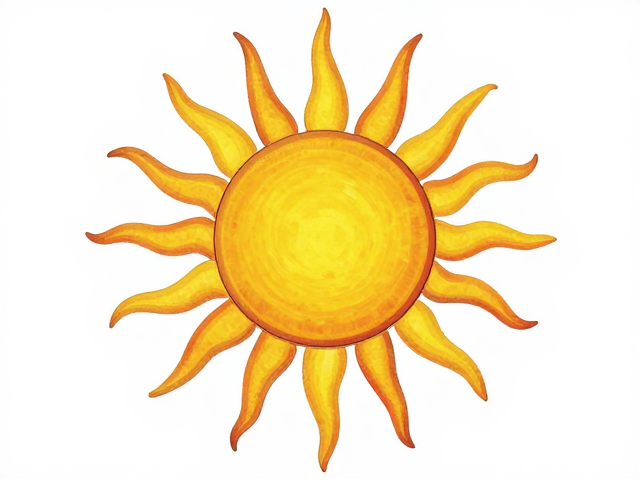 太阳与珐琅的艺术，圆弧放射线设计解析