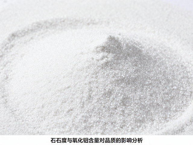 石英砂白度与氧化铝含量对品质的影响分析