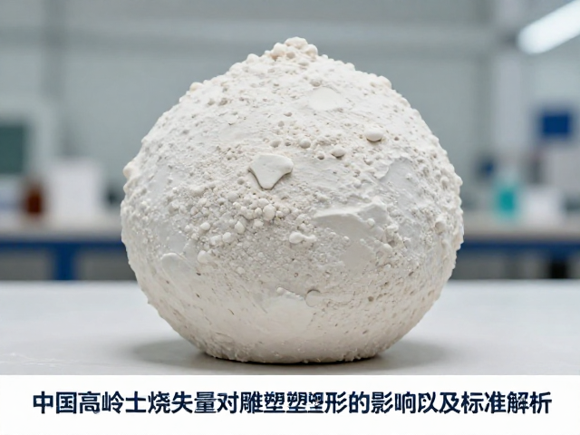 中国高岭土烧失量对雕塑塑形的影响及标准解析