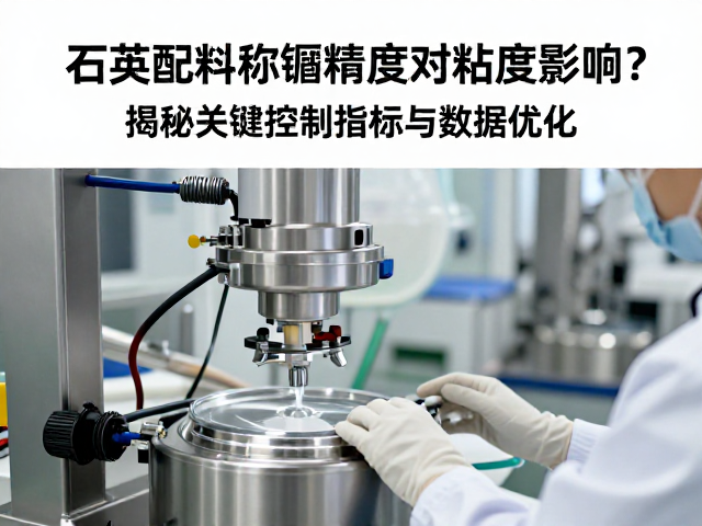 石英配料称量精度对粘度影响？揭秘关键控制指标与数据优化